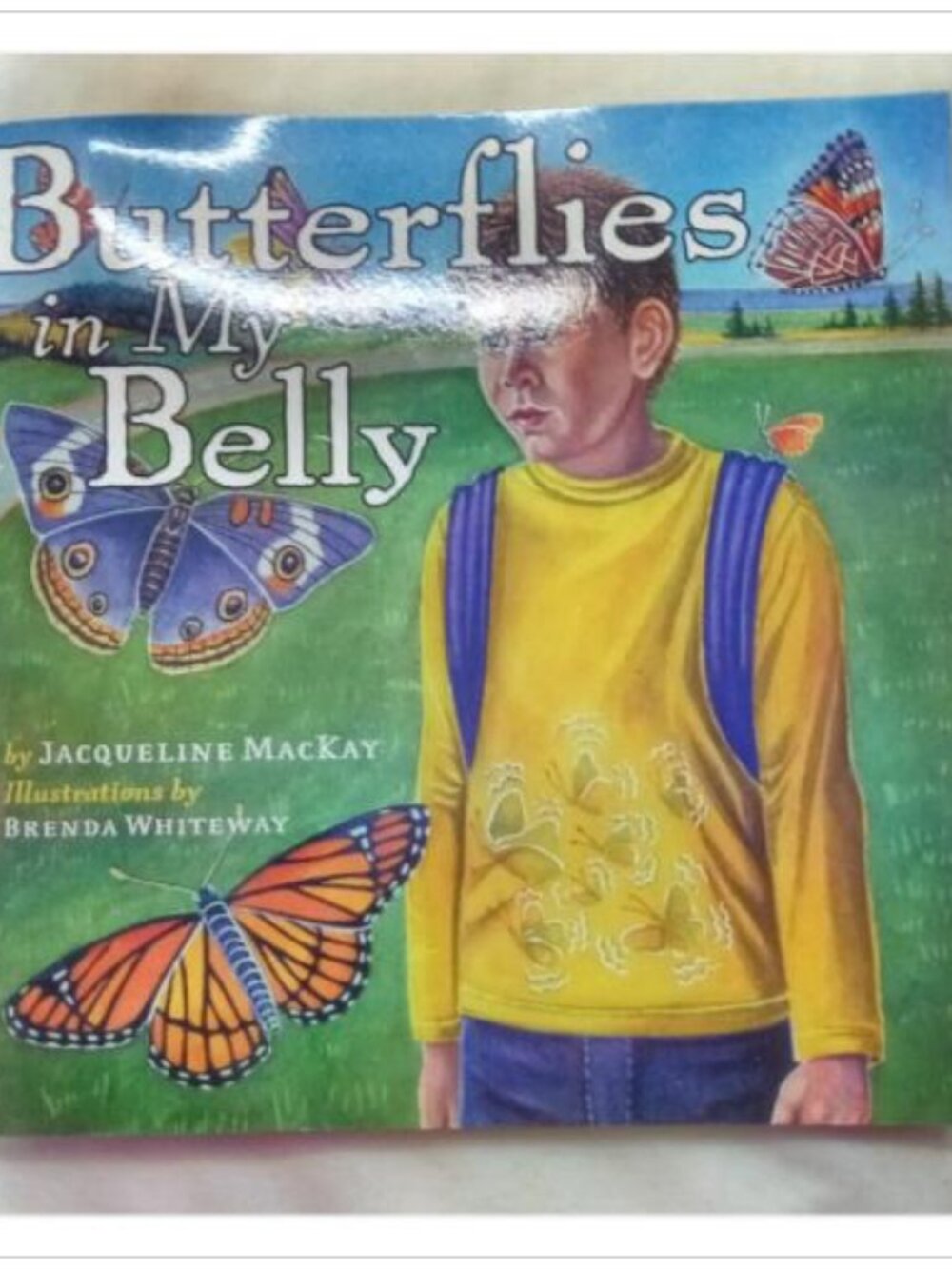 Butterflies in My Belly Jacqueline MacKay Paperback Book Vintage Novel Read